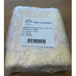 Pâte feuilletée (500g)